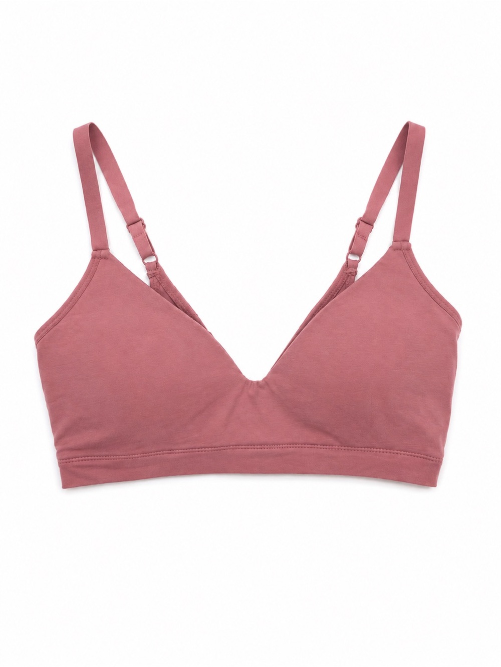 ThirdLove Wirefree Lounge Bra Medium Dusty Rose Wireless Bralette